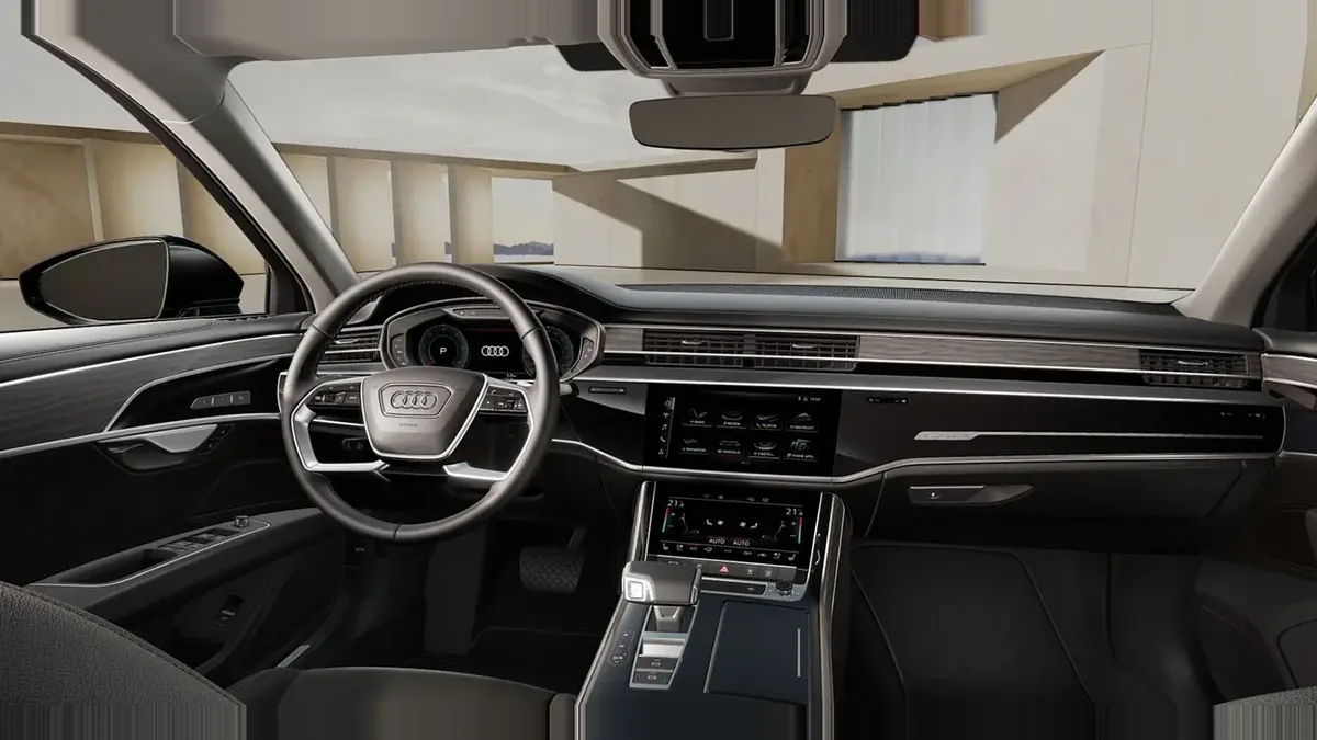 Audi A8 50 TDI 210kW (286CV) Quattro Tiptronic en renting en Málaga — Delantera