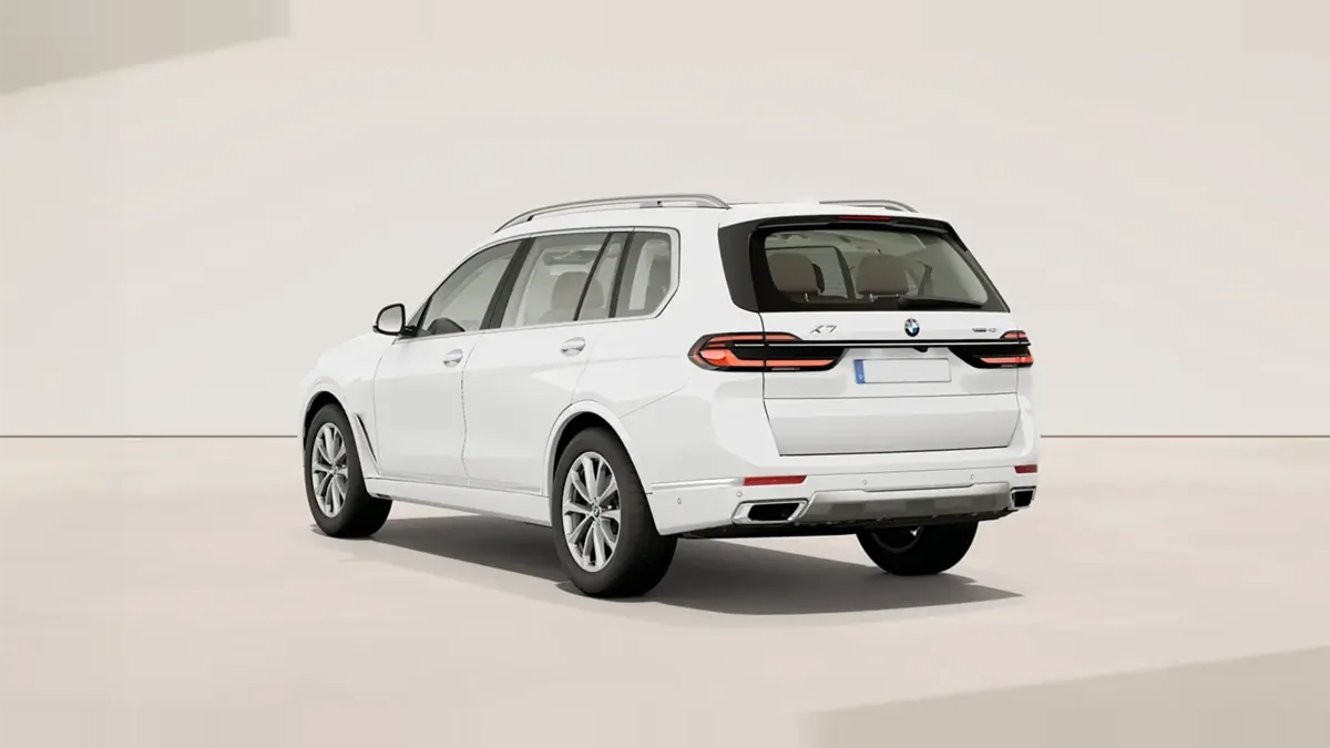 BMW X7 xDrive40i en renting en Málaga — Trasera