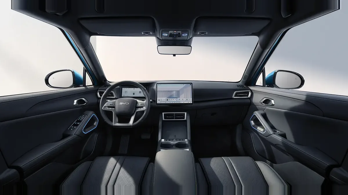 BYD ATTO 2 DM-i Boost en renting en Málaga — Interior