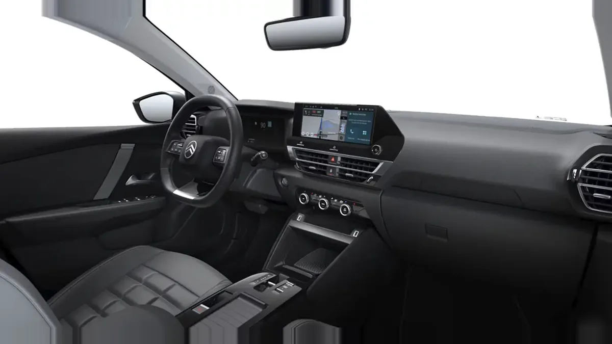 Citroën C4 Hybrid e-DCS6 Max 145CV en renting en Málaga — Interior