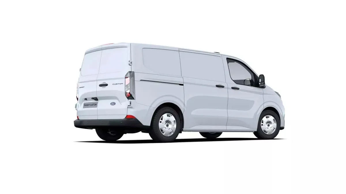 Ford Transit Custom Furgon Van 2.0 Ecoblue 136Cv 280 L1 Trend II en renting en Málaga — Trasera