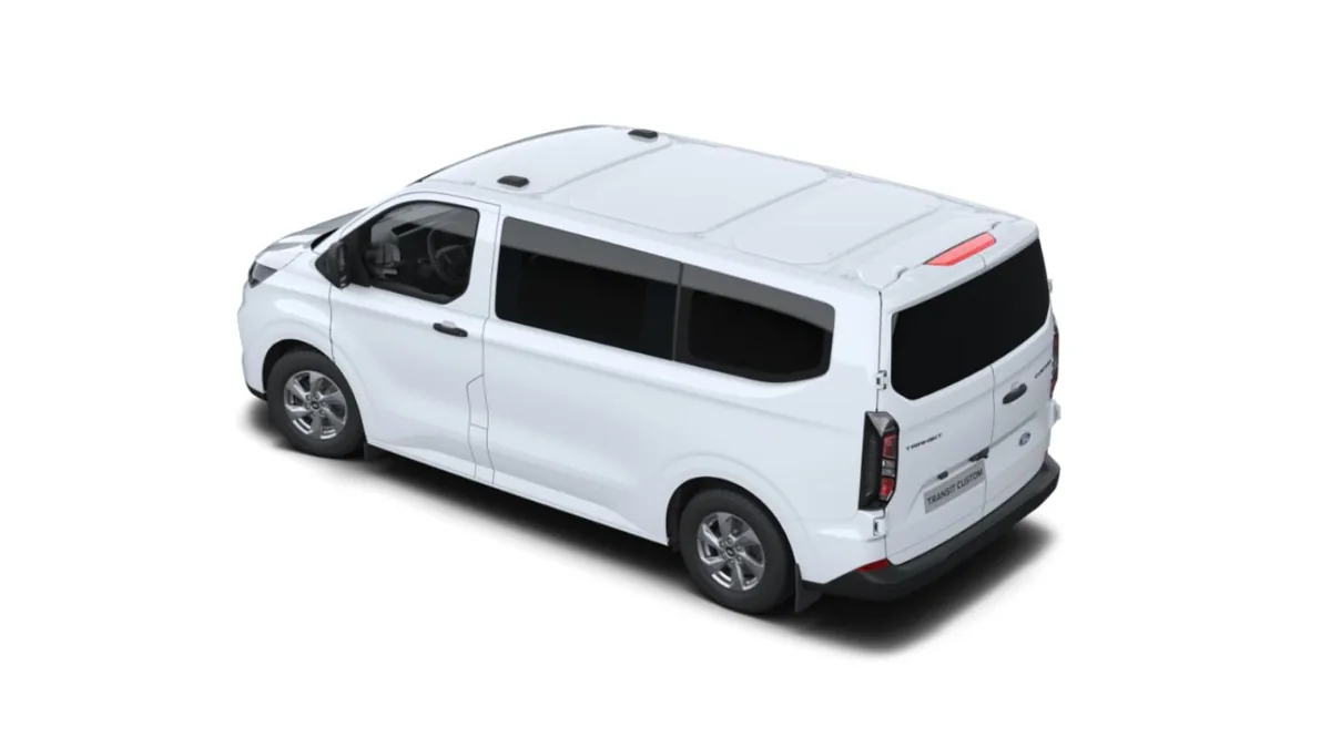 Ford Transit Custom Kombi 2.0 EcoBlue 150Cv 320 L1 Trend M1 II en renting en Málaga — Lateral