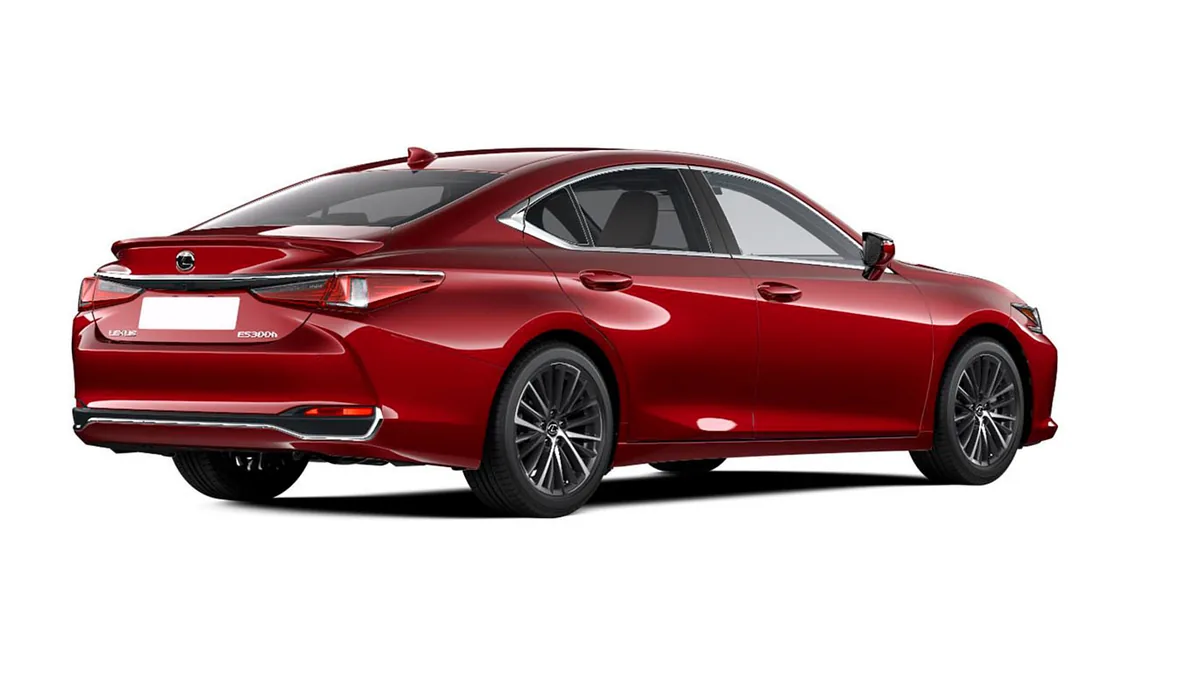 Lexus ES 2.5 300h Premium en renting en Málaga — Trasera