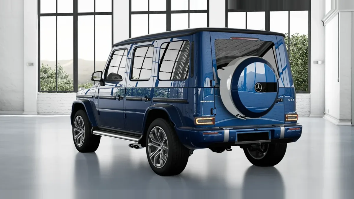 Mercedes-AMG G 63 en renting en Málaga — Trasera