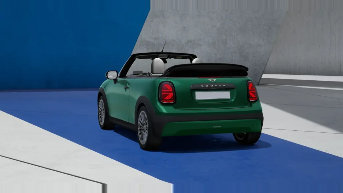 MINI Cooper C Cabrio Classic en renting en Málaga — Trasera