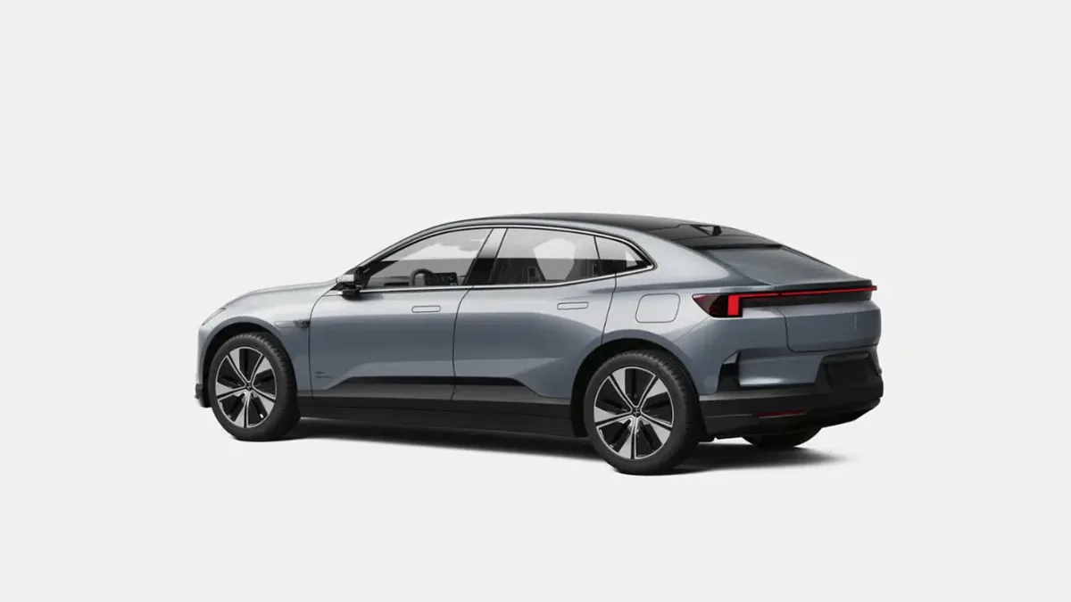 Polestar 4 Long Range Single Motor en renting en Málaga — Trasera