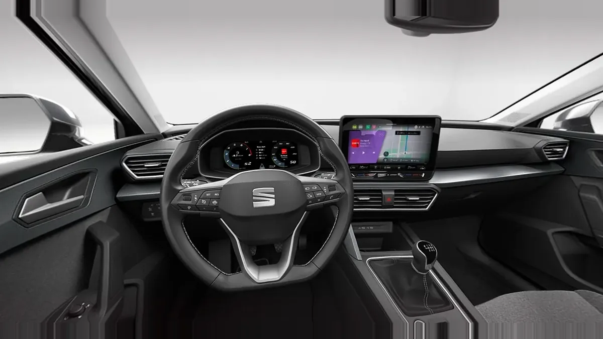 SEAT León 2.0 TDI CR St&Stp XL Fleet Pack en renting en Málaga — Delantera